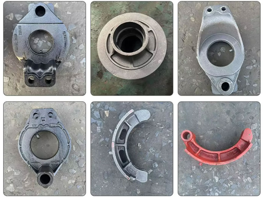 Truck part -left braking base plate 